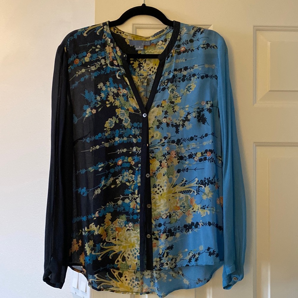 Lil Sheer flowered blouse - medium